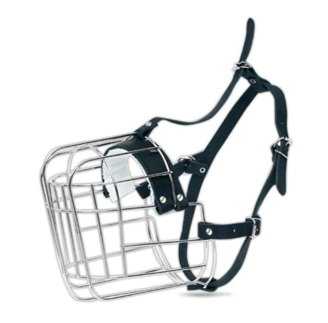 Намордник Cristel для дога, хромований