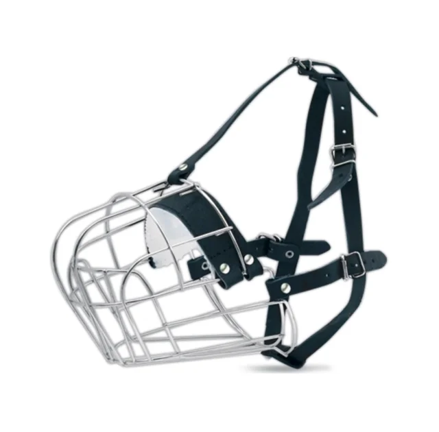 Намордник Cristel для кавказзкой вівчарки, нікелевий