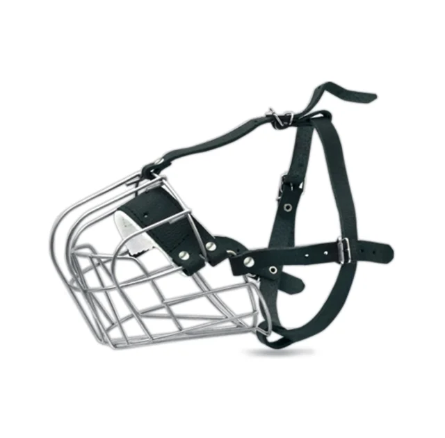 Намордник Cristel для псів ротвейлерів, нікелевий