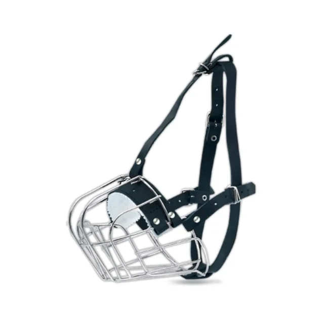 Намордник Cristel для стаффордширського тер'єра, нікелевий