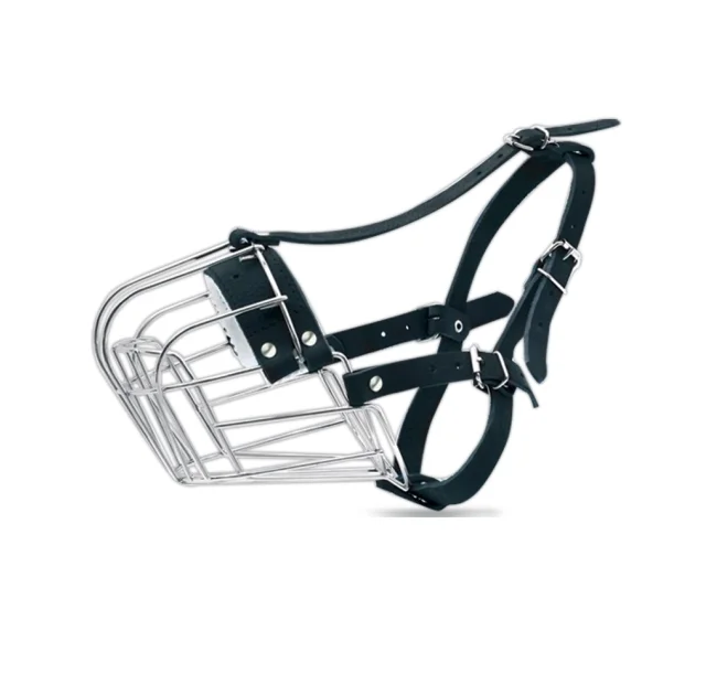 Намордник Cristel для стаффордширського тер'єра, хромірованній