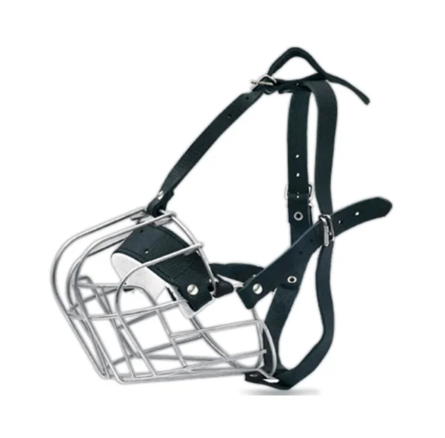 Намордник Cristel для сук ротвейлерів, нікелевий