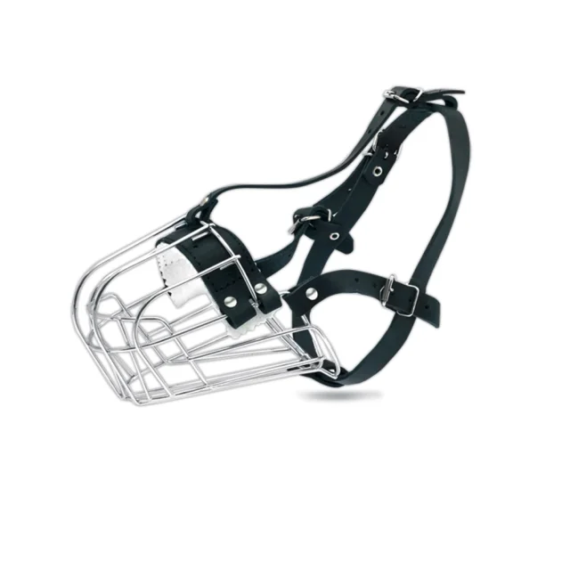 Намордник Cristel №5, для сук вівчарок, хромований