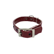 Нашийник Cristel для собак, "Лабутени" 12 мм / 28 см, штучна шкіра, червоний