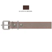 Ошейник Cristel для собак, кожаный, 45 мм / 74 см, коричневый