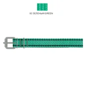 Нашийник Cristel для собак, нейлон, 25 мм / 60 см, зелений