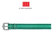 Нашийник Cristel для собак, нейлон, 25 мм / 60 см, червоний