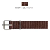 Нашийник Cristel для собак, нейлон, 40 мм / 77 см, коричневий