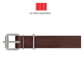 Нашийник Cristel для собак, нейлон, 40 мм / 77 см, червоний