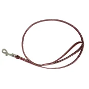 Повідець Cristel для собак, "Лабутени", штучна шкіра, 12 мм / 110 см червоний