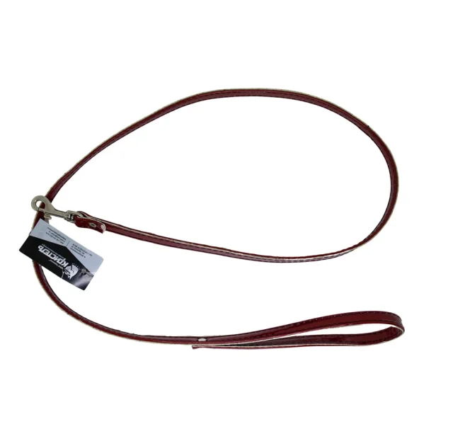 Повідець Cristel для собак, "Лабутени", штучна шкіра, 15 мм / 105 см червоний