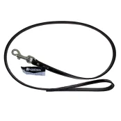 Повідець Cristel для собак, "Лабутени", штучна шкіра, 20 мм / 105 см чорний