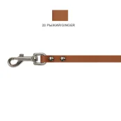 Поводок Cristel для собак, кожаный, 10 мм / 140 см, рыжий