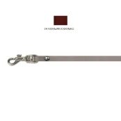 Поводок Cristel для собак, кожаный, 8 мм / 140 см, коньяк