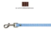 Повідець Cristel для собак, нейлон, 10 мм / 1.5 м, коричневий