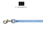 Повідець Cristel для собак, нейлон, 10 мм / 1.5 м, чорний