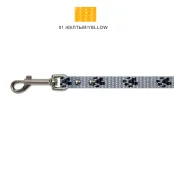 Повідець Cristel для собак, нейлон, 15 мм / 1.5 м, жовтий