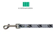 Повідець Cristel для собак, нейлон, 15 мм / 1.5 м, зелений