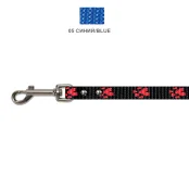 Повідець Cristel для собак, нейлон, 15 мм / 2 м, синій