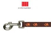 Повідець Cristel для собак, нейлон, 20 мм / 2 м, червоний