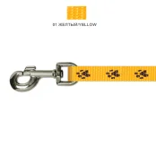 Повідець Cristel для собак, нейлон, 20 мм / 3 м, жовтий