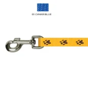 Повідець Cristel для собак, нейлон, 20 мм / 3 м, синій