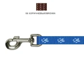 Повідець Cristel для собак, нейлон, 20 мм / 5 м, коричневий