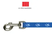 Повідець Cristel для собак, нейлон, 20 мм / 5 м, червоний