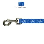 Повідець Cristel для собак, нейлон, 20 мм / 5 м, синій