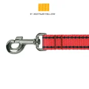 Повідець Cristel для собак, нейлон, 25 мм / 2 м, жовтий