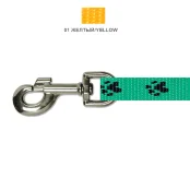 Повідець Cristel для собак, нейлон, 25 мм / 3 м, жовтий