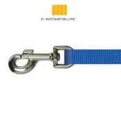 Повідець Cristel для собак, нейлон, 25 мм / 5 м, жовтий