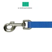 Повідець Cristel для собак, нейлон, 25 мм / 5 м, зелений