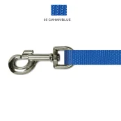 Повідець Cristel для собак, нейлон, 25 мм / 5 м, синій