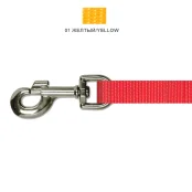 Повідець Cristel для собак, нейлон, 30 мм / 2 м, жовтий