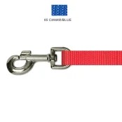 Повідець Cristel для собак, нейлон, 30 мм / 2 м, синій