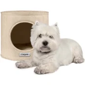 Будиночок BronzeDog для котів і собак, бежевий, 35×35×30 см Будиночок BronzeDog для котів і собак, бежевий, 35×35×30 см