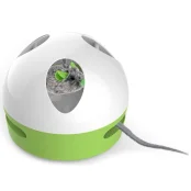 Игрушка "Прыгающая мышь" BronzeDog Pet Geek для котов со звуковым эффектом, 13×12 см
