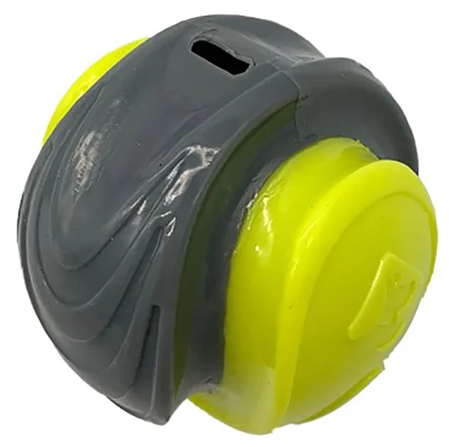Игрушка-мяч для собак BronzeDog Skipdawg Whistling ball, свистящий, 7 см
