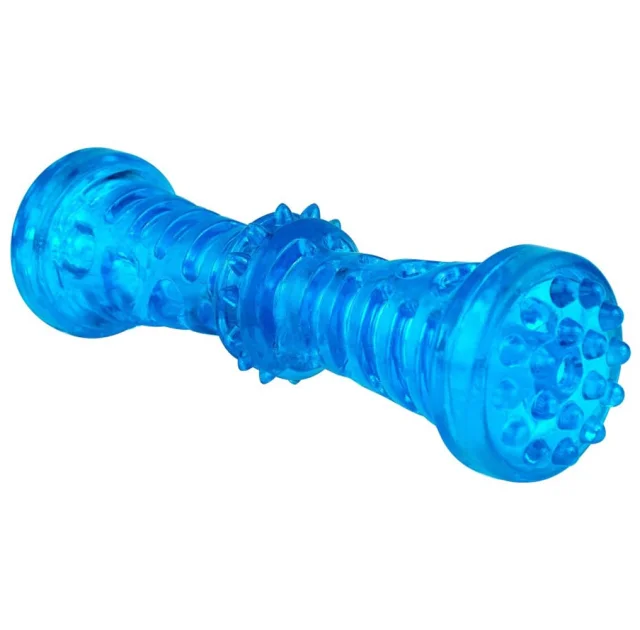 Игрушка для собак BronzeDog Chew Squeaky Dumbbell, со звуком, 18×5 см