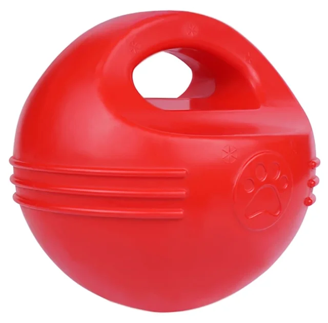 Игрушка-мяч для собак BronzeDog Power Ball, из силикона, плавающая, 16 см