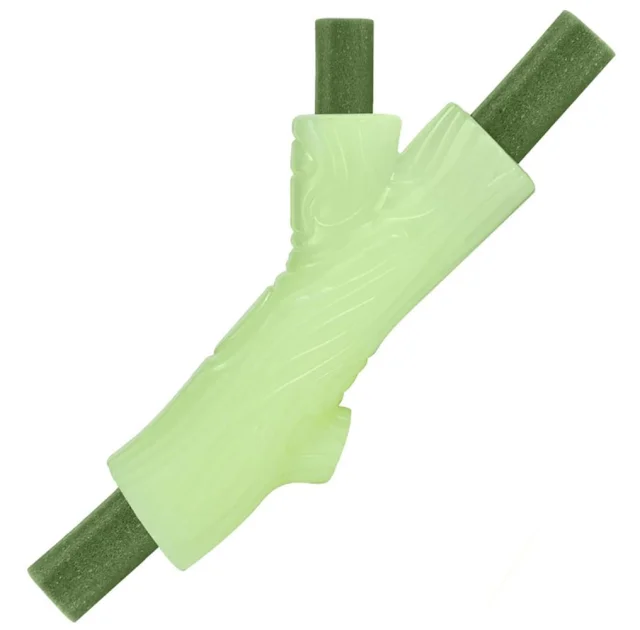 Игрушка-ветка для собак BronzeDog Chew Dogwood, светонакопительная, 7×13 см