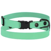 Нашийник BronzeDog Active, для собак і котів, водовідштовхувальний, фастекс пластик, зелений, 18-28×1 см
