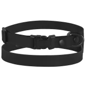 Нашийник BronzeDog Active, для собак і котів, водовідштовхувальний, фастекс пластик, чорний, 18-28×1 см