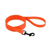 Повідець BronzeDog Active для собак, водовідштовхувальний, захисне полімерне покриття, помаранчевий, 250×2.5 см