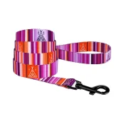 Повідець BronzeDog Urban West для собак, фіолетовий, 152×2.5 см