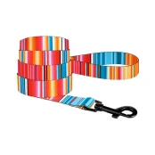 Повідець BronzeDog Urban West для собак, червоний, 152×1.6 см