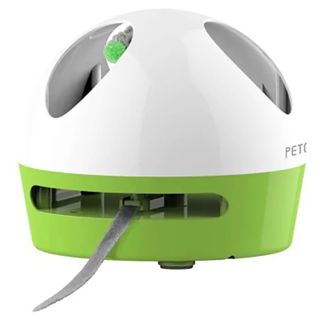 Игрушка "Прыгающая мышь" BronzeDog Pet Geek для котов со звуковым эффектом, 13×12 см