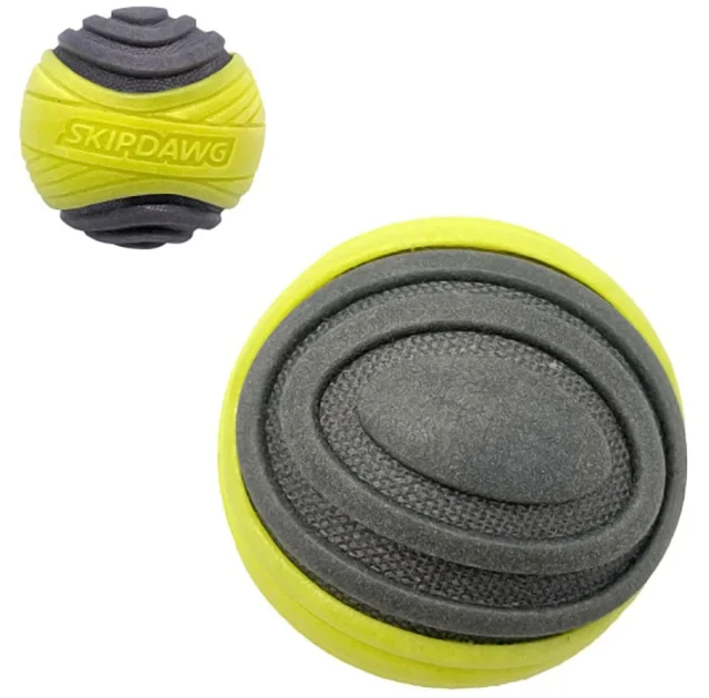 Игрушка-мяч для собак BronzeDog Skipdawg Duroflex ball, 7 см