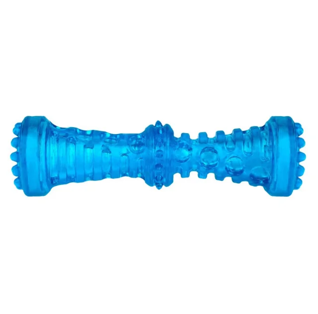 Игрушка для собак BronzeDog Chew Squeaky Dumbbell, со звуком, 18×5 см
